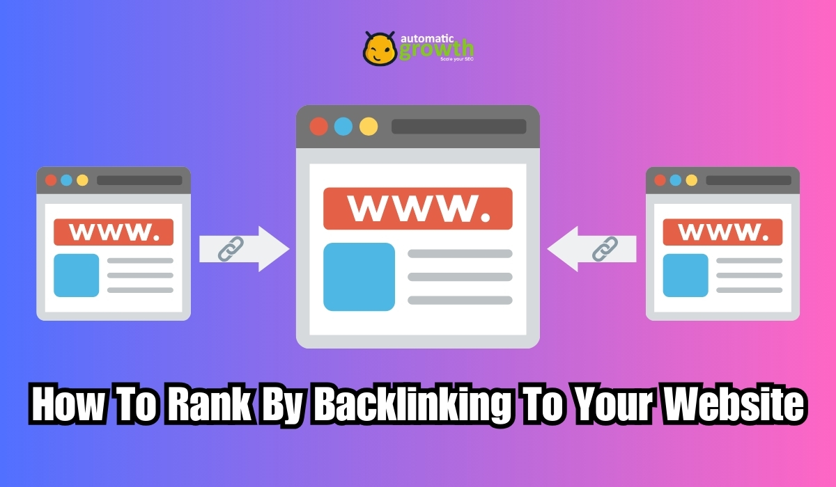 How To Rank By Backlinking To Your Website: A Guide