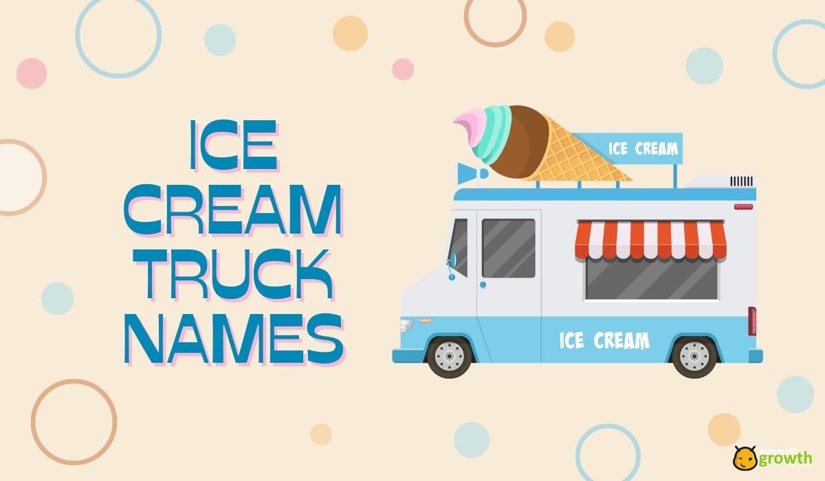 200 Ice Cream Truck Names