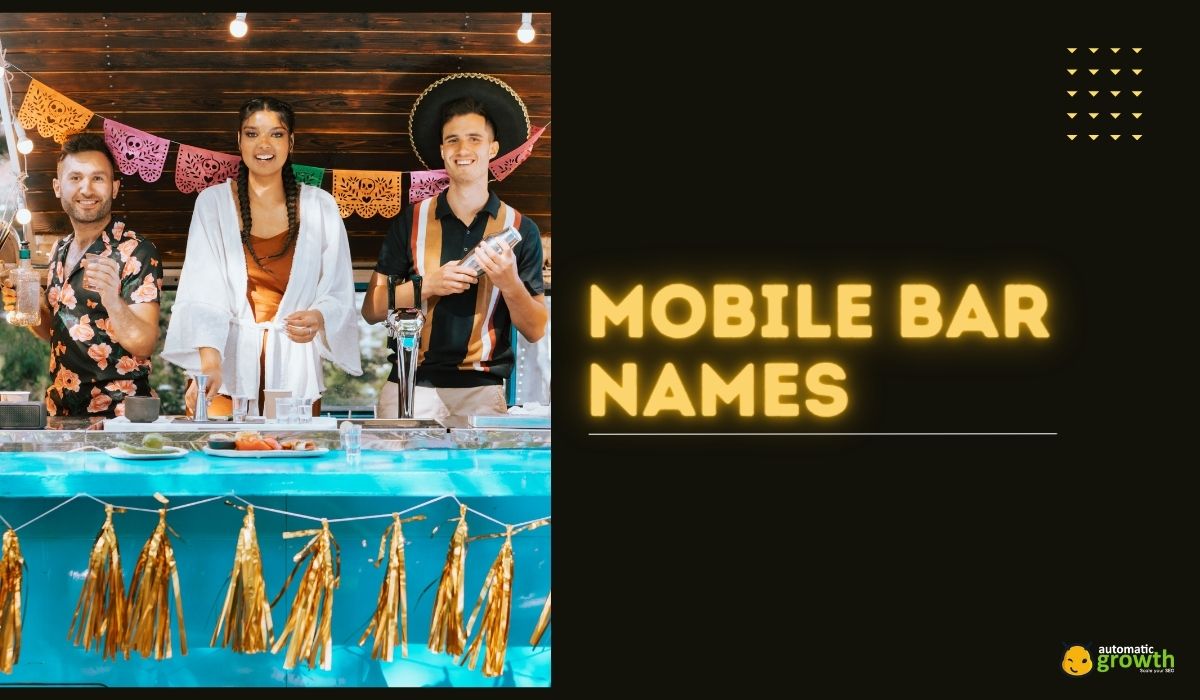 150+ Mobile Bar Names